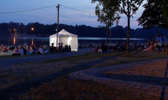 Cinéma en plein air